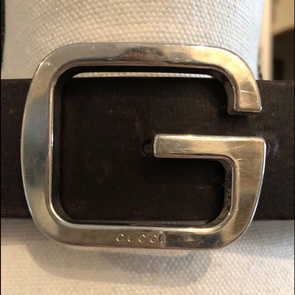 Gucci Women's Designer Brown Belt G Buck